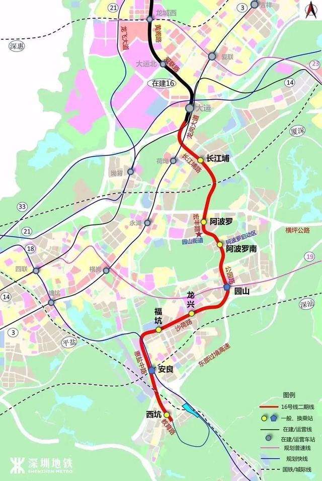 深圳地铁图20条地铁路线（深圳12条在建地铁线路最全汇总）