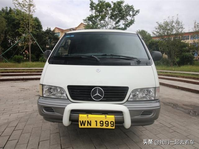 哈尔滨二手车古董奔驰mb100（这是个少见的车）(2)