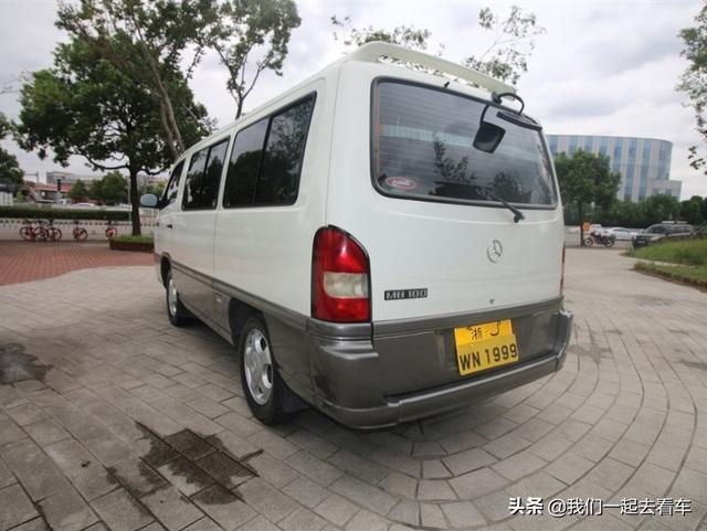 哈尔滨二手车古董奔驰mb100（这是个少见的车）(4)