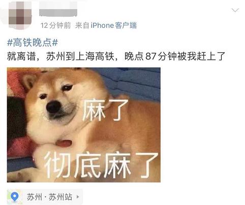 高铁晚点了好几个小时(18分钟车程晚点65分钟)(3)