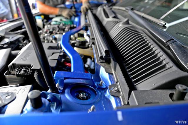 领克03+改装黑武士静态（外观帅操控好骚蓝色改装领克03）(22)