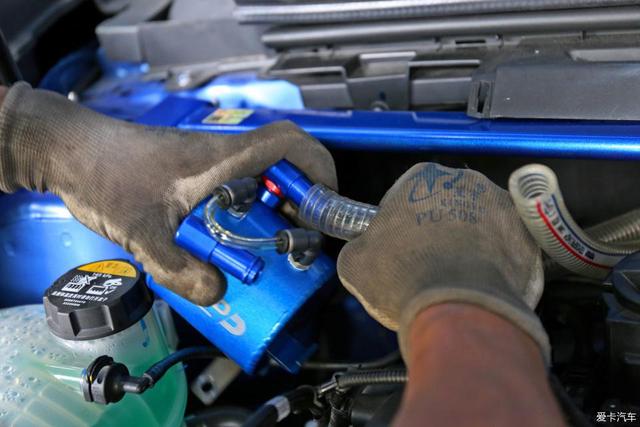 领克03+改装黑武士静态（外观帅操控好骚蓝色改装领克03）(24)