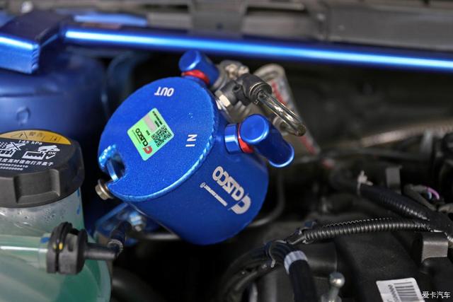 领克03+改装黑武士静态（外观帅操控好骚蓝色改装领克03）(25)