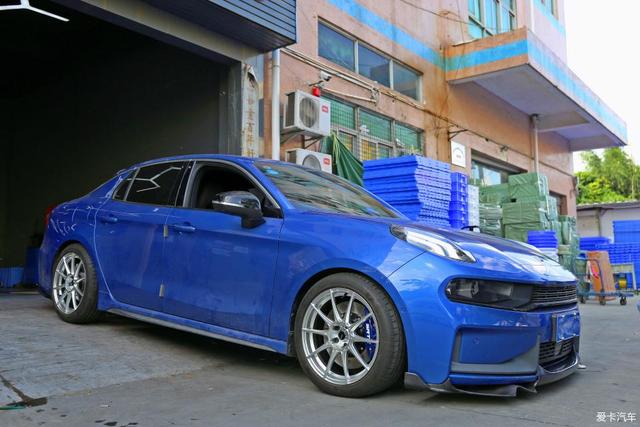 领克03+改装黑武士静态（外观帅操控好骚蓝色改装领克03）(29)