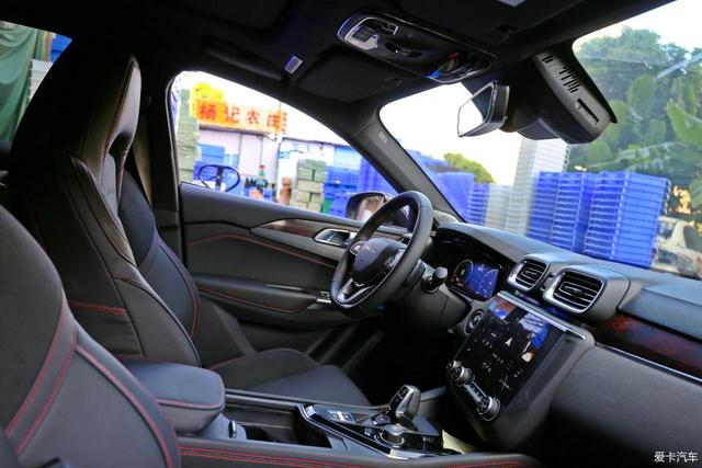 领克03+改装黑武士静态（外观帅操控好骚蓝色改装领克03）(32)