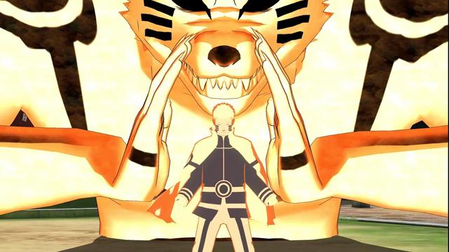 火影忍者究极风暴鸣人佐助觉醒(终极风暴羁绊鸣人佐助新形态实机演示)(2)