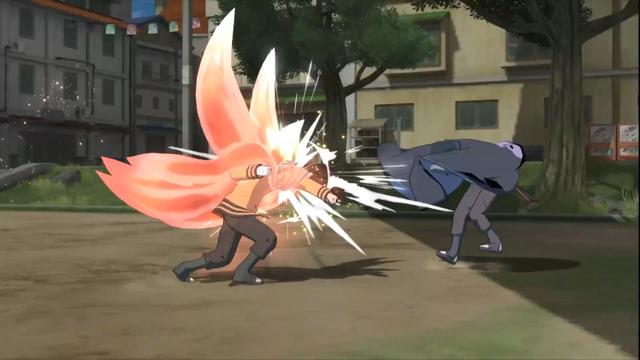 火影忍者究极风暴鸣人佐助觉醒(终极风暴羁绊鸣人佐助新形态实机演示)(3)