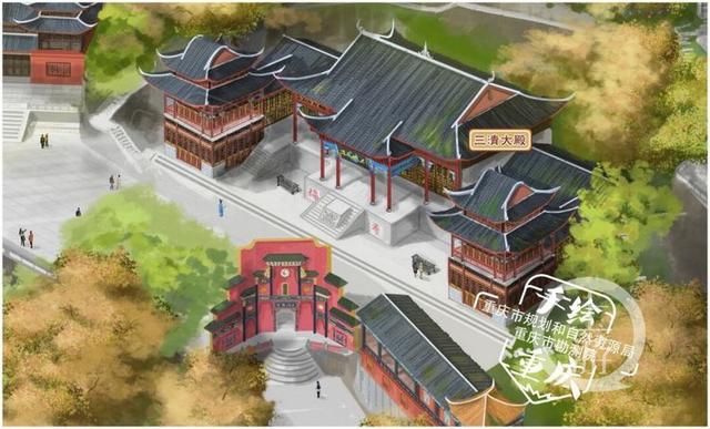 形容重庆夜景的七律（白居易曾赋诗的重庆赏夜景胜地）(3)