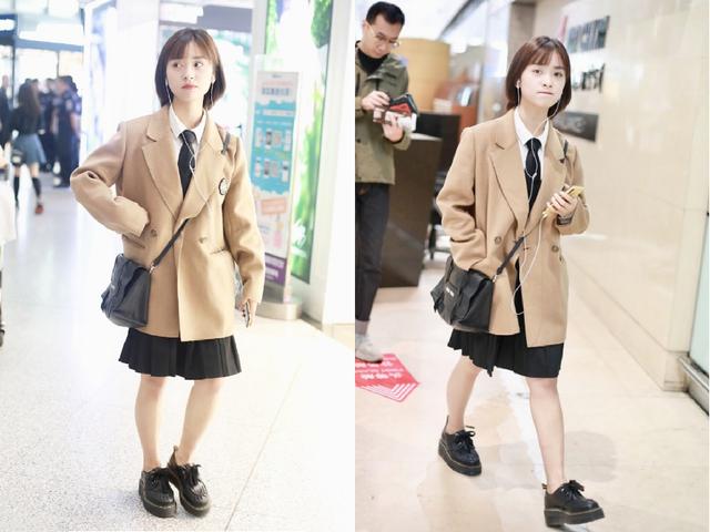 沈月的穿搭显得好时髦（感觉沈月在硬装）(9)