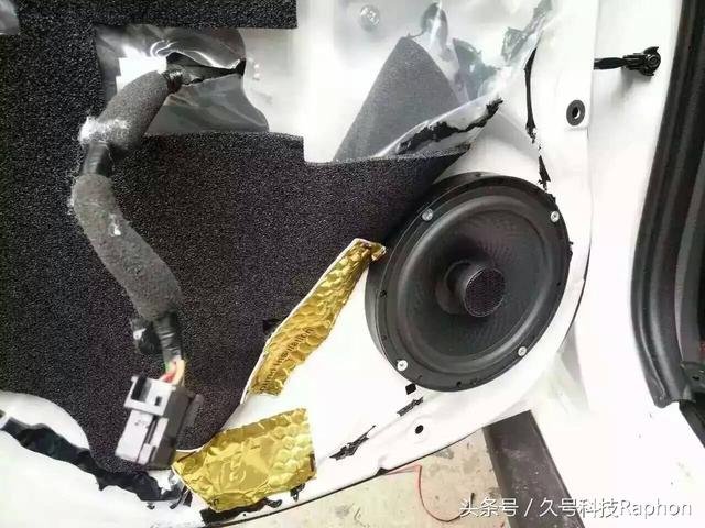 哈弗h1右侧喇叭（长城哈佛H1无损升级汽车音响）(3)