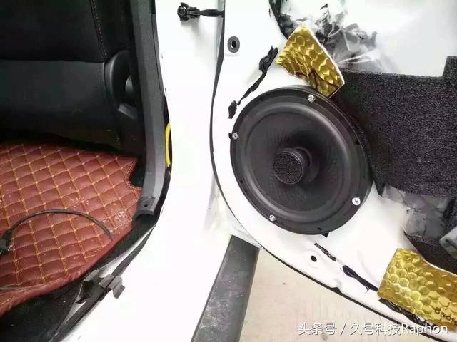 哈弗h1右侧喇叭（长城哈佛H1无损升级汽车音响）(4)