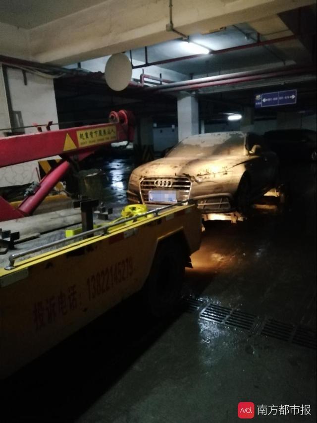 小区内涝是否归物业管（广州暴雨水浸车）(6)