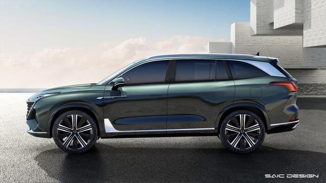 荣威rx9属于A级车还是B级车（47英寸双联屏对标汉兰达）(2)