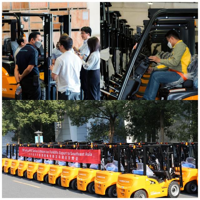 新款伸臂旋转叉车（全球首发杭叉XE）(6)