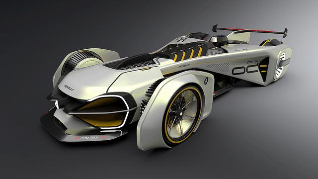 复古跑车f10（RenaultZIRCON赛车设计欣赏）(14)