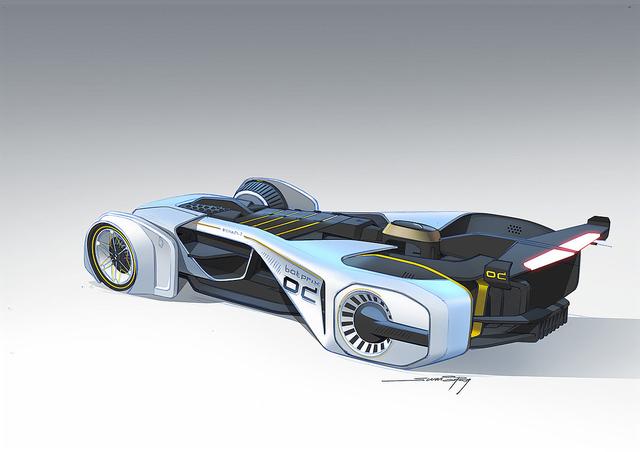 复古跑车f10（RenaultZIRCON赛车设计欣赏）(17)