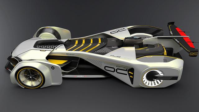 复古跑车f10（RenaultZIRCON赛车设计欣赏）(18)