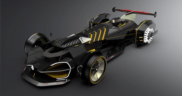 复古跑车f10（RenaultZIRCON赛车设计欣赏）(25)