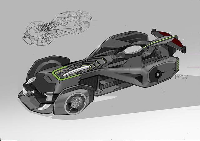 复古跑车f10（RenaultZIRCON赛车设计欣赏）(34)