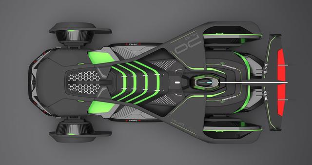 复古跑车f10（RenaultZIRCON赛车设计欣赏）(35)