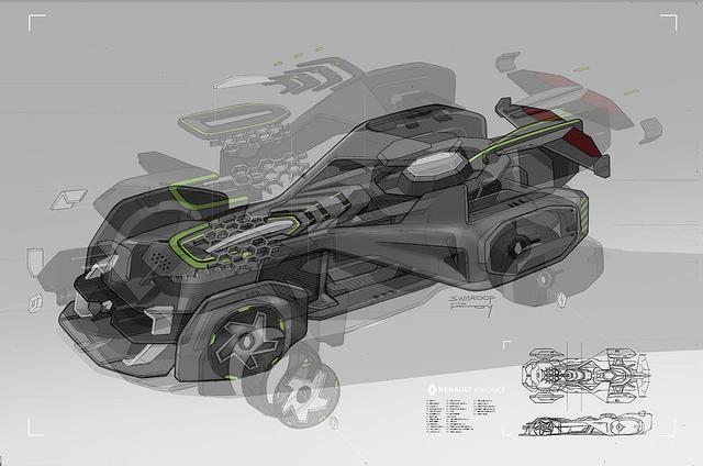 复古跑车f10（RenaultZIRCON赛车设计欣赏）(40)