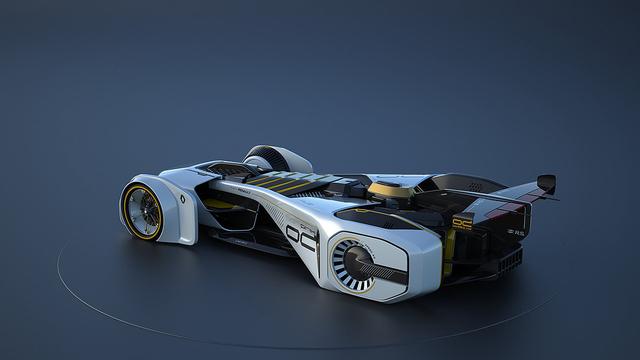 复古跑车f10（RenaultZIRCON赛车设计欣赏）(8)