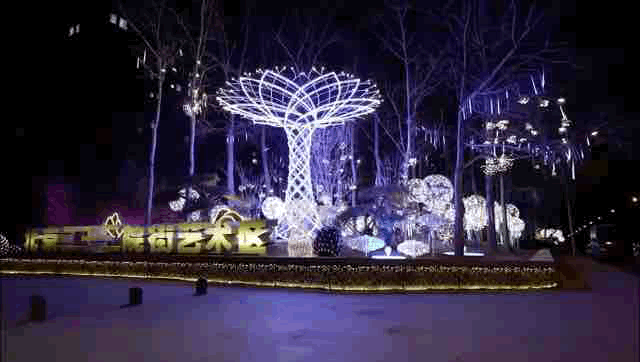 独家独院花园效果（双生之树点亮22院街区）(1)