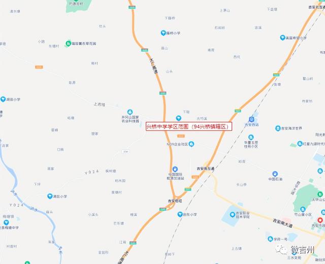 吉州区学区如何划分一类二类（2022年吉州区最全学区分布图）(13)