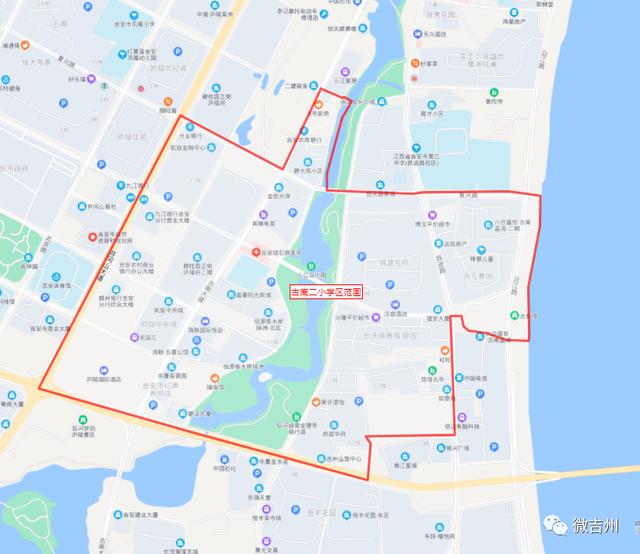 吉州区学区如何划分一类二类（2022年吉州区最全学区分布图）(19)