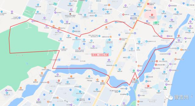 吉州区学区如何划分一类二类（2022年吉州区最全学区分布图）(20)