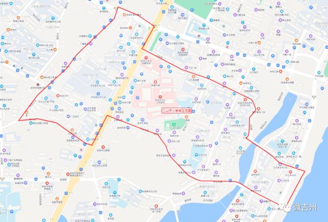 吉州区学区如何划分一类二类（2022年吉州区最全学区分布图）(21)