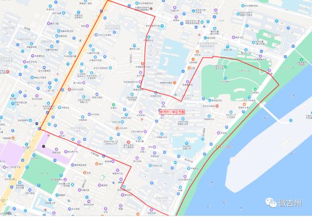 吉州区学区如何划分一类二类（2022年吉州区最全学区分布图）(24)