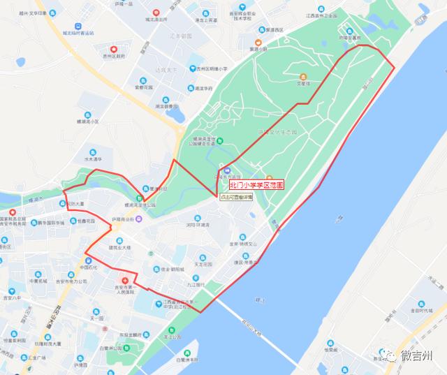 吉州区学区如何划分一类二类（2022年吉州区最全学区分布图）(29)