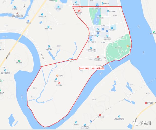 吉州区学区如何划分一类二类（2022年吉州区最全学区分布图）(30)