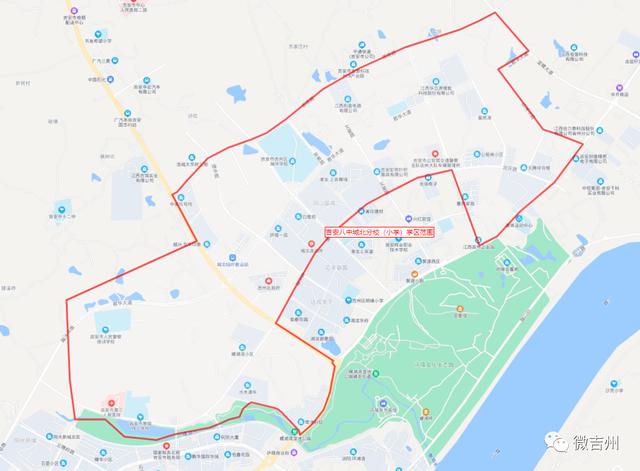 吉州区学区如何划分一类二类（2022年吉州区最全学区分布图）(35)
