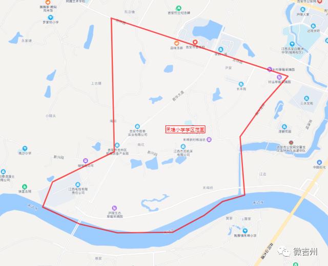吉州区学区如何划分一类二类（2022年吉州区最全学区分布图）(36)