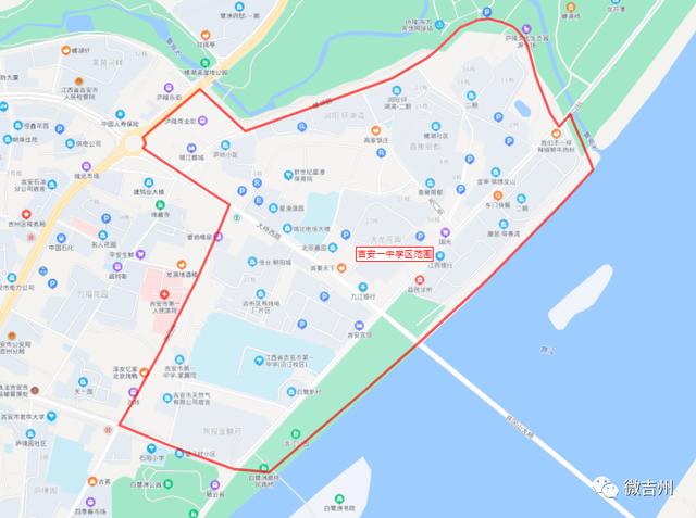 吉州区学区如何划分一类二类（2022年吉州区最全学区分布图）(7)