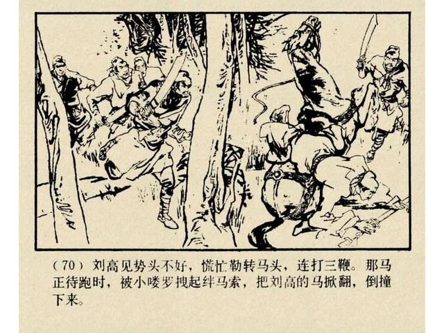 水浒故事连环画猎虎记（上美版水浒故事连环画）(73)