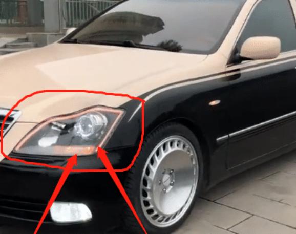 06皇冠改装外观最佳案例（20年车龄的老皇冠）(1)