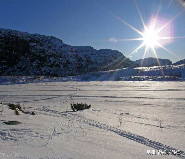 冬至节气七言诗(冬至节气哲理诗六首赏析)(1)