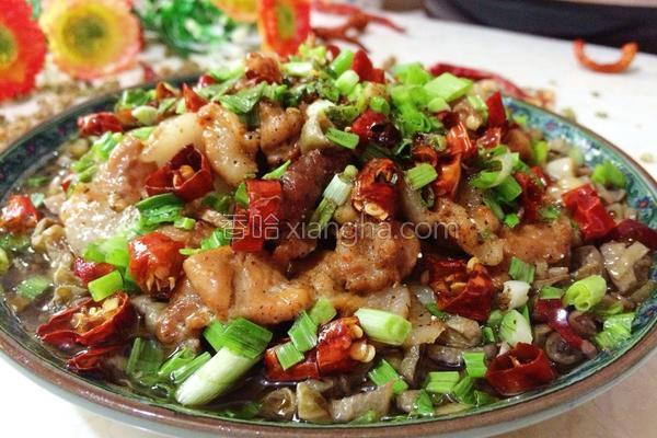 干豆角蒸腊肉湘菜(干豆角蒸肉) 干豆角蒸腊肉湘菜(干豆角蒸肉)
