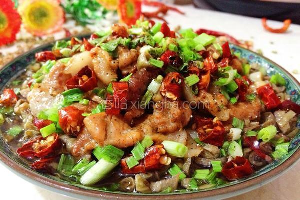 干豆角蒸腊肉湘菜(干豆角蒸肉) 干豆角蒸腊肉湘菜(干豆角蒸肉)
